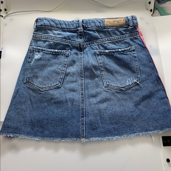Zara Jean skirt with pink side stripe - Picture 2 of 4